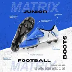 Футбольные бутсы Precision Matrix FG, синий - фото 4