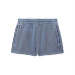 Шорты мини с логотипом Alexander Wang, серый - фото