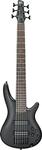 Басс гитара Ibanez SR306E 6 String Electric Bass Weathered Black - фото