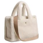 COACH Сумка-шоппер из овчины с наплечным ремнем - фото 3