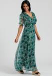 Платье South Beach METALLIC BUTTON MAXI, Green - фото 2