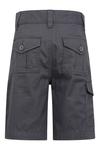 Легкие повседневные хлопковые шорты-карго с регулируемой талией и несколькими карманами Mountain Warehouse, серый - фото 3