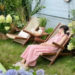 Yu Senyi Кресло cloud-soaring с подушкой и квадратным столиком - фото 3