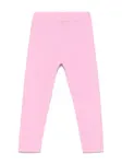 Леггинсы с вышитым логотипом MSGM Kids, розовый - фото 2