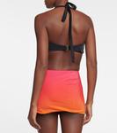 Мини-юбка с принтом Double Ring Louisa Ballou, Hot Pink Gradient - фото 3