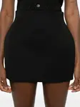Юбка мини WARDROBE.NYC, черный - фото 5