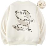 Толстовка унисекс Crayon Shinchan/Crayon Shinchan, Черный - фото 13