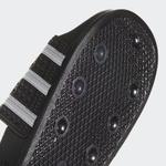 Шлепанцы Adilette Adidas, цвет Core Black/White/Core Black - фото 10