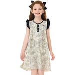 Disney Детское платье Kids' Floral Black - фото 3