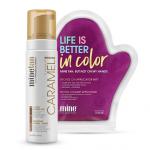 Пена для автозагара + перчатка MineTan Caramel - фото