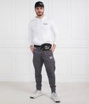 Толстовка мужская Ea7 с принтом на рукаве, белый - фото 2