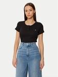 Футболка узкого кроя Tommy Jeans, черный - фото