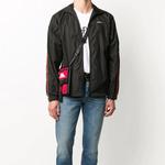 Куртка fw20 logo printing jacket men black Off-White, черный - фото 3