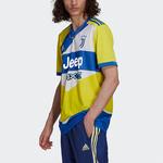 Футбольная майка мужская желтая Adidas, желтый - фото 6