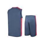 LINING Баскетбольный костюм unisex leather серо-голубой - фото 3