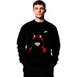 Унисекс худи Nike черное - фото 5