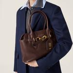 Сумка Aventure из наппы MIU MIU, коричневый - фото 5