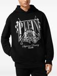 Толстовка с капюшоном Philipp Plein Racing Club, черный - фото 5