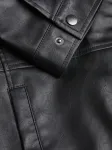 Куртка из искусственной кожи Jack & Jones "JJEDYLAN PU BIKER JACKET NOOS", черный - фото 7