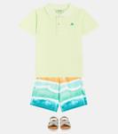 Замшевые сандалии Groot Cross Pom d'Api, Velours Grey - фото 2