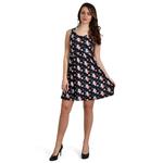 Мини-платье Bambi - Thumper Flower Power черный - фото