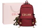 EBLAN Тканевый рюкзак унисекс красно-черный - фото 2
