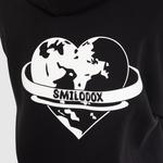 SMILODOX Женская толстовка с капюшоном на молнии Amora Black - фото 5