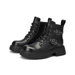 Ботинки Martin Boot женские Gemeiq, цвет Black/Silver - фото 2