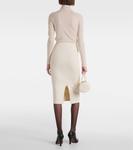 Юбка-карандаш Hodette The Row, экрю - фото 3