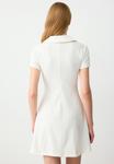 Платье из джерси COLLAR TRIMMED Jimmy Key, белый - фото 3