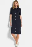 Платье-Рубашка из приморских провинций Goldner, Navy - фото 2
