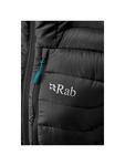 Длинная куртка Rab W MICROLIGHT ALPINE черного цвета - фото 3