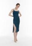 Платье миди myMo at night Dress, синий - фото 2