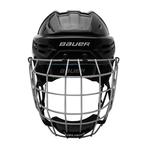 BAUER Новый хоккейный шлем RE-AKT 55 для детей и взрослых, черный, размер L - фото 4