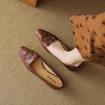 Повседневные туфли на каблуке 2 см Women's Echo&yolo, экрю - фото 8