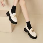 Лоферы женские Kekafu, бежевый - фото 8