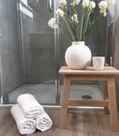 Полотенца для душа набор  Zollner, белый - фото 3