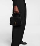 Сумка-тоут Sofia из кожи The Row, черный - фото 2