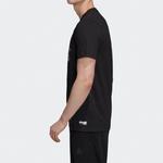 Футбольная майка мужская черная Adidas, черный - фото 4