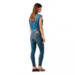 Джинсы Levi's 721 Skinny high waist, синий - фото 2