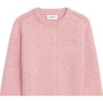 Кардиган из шетландской шерсти CELINE, розовый - фото 7