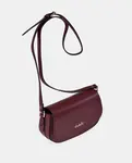 Сумка через плечо из кожи наппа El Caballo, бордовый - фото 2