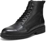 Мужские ботинки Vionic Livermore Oxford, Black Leather - фото