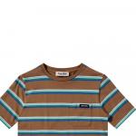 Футболка женская Miu Miu, синяя/серый - фото 6