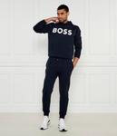 Толстовка мужская Boss Orange с логотипом, синий - фото 2