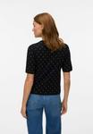 Футболка Vero Moda Print T-shirt, Black - фото 2
