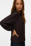 Блуза Vero Moda VMJASMIN, Chocolate Torte/Brown - фото 4