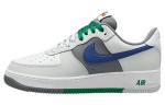 Кроссовки Nike Air Force 1 Low '07 LV8 Split Light Silver Deep Royal Blue - фото