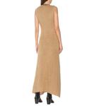 Платье миди из смесовой мохеровой ткани Rabanne, кэмел - фото 3