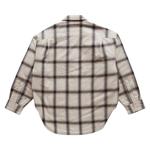 Рубашка Acne Studios Flannel Button-Up Shirt, Beige - фото 2